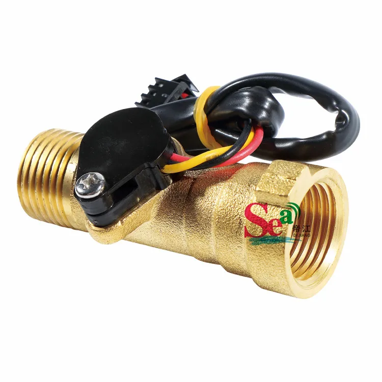 Sea Digital Flow Meter And Turbine Water Flow Sensor 100c Hot Water Yf