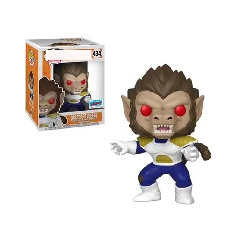 

Dragon-Balls Z FUNKO POP GRETA APE VEGETA 434# Action Figure Toys Anime Model For Gift Collection Vinyl doll