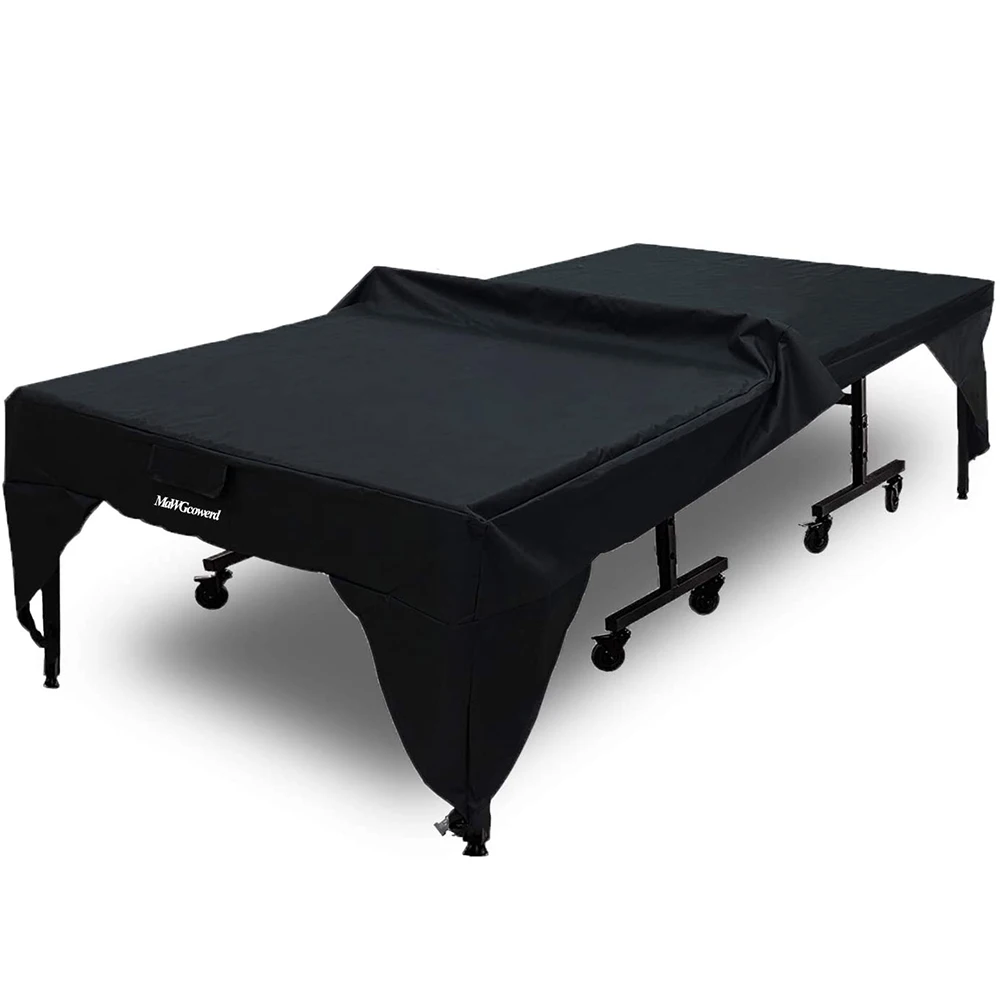 

High Quality Black Rectangle Oxford Cover Table Tennis with Uv Resistant