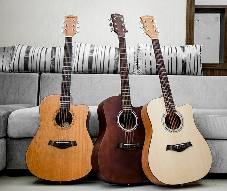41 inch 6 Strings Deviser Series Colorful Acoustic Guitar