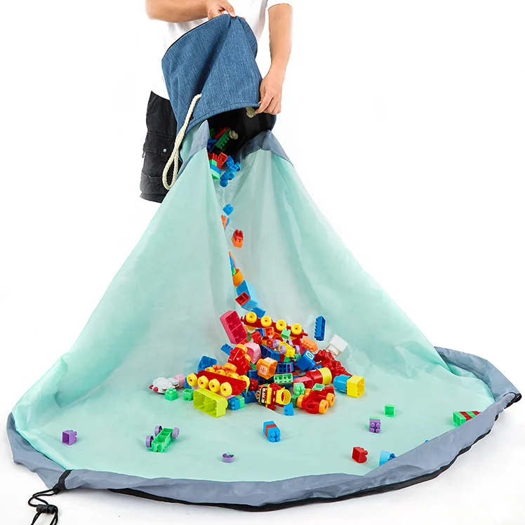 Amazon Hot Sale Outdoor Children Toy Mat Storage Bag Kids Wholesale
