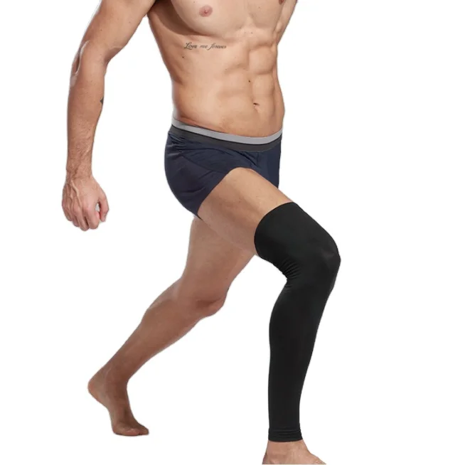 

Hot sells Custom Logo Knee Padded Basketball Compression Sleeve Knee Brace, Customized color