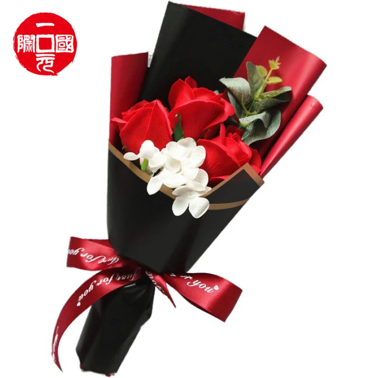 

Wholesale rectangular luxury valentine flower gift boxes