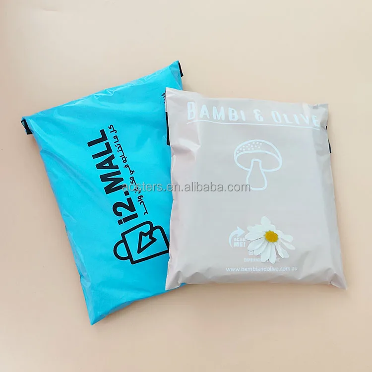 

Blue Custom logo Poly Mailer Plastic Shipping Mailing Bag Envelopes Polymailer mailer Bag