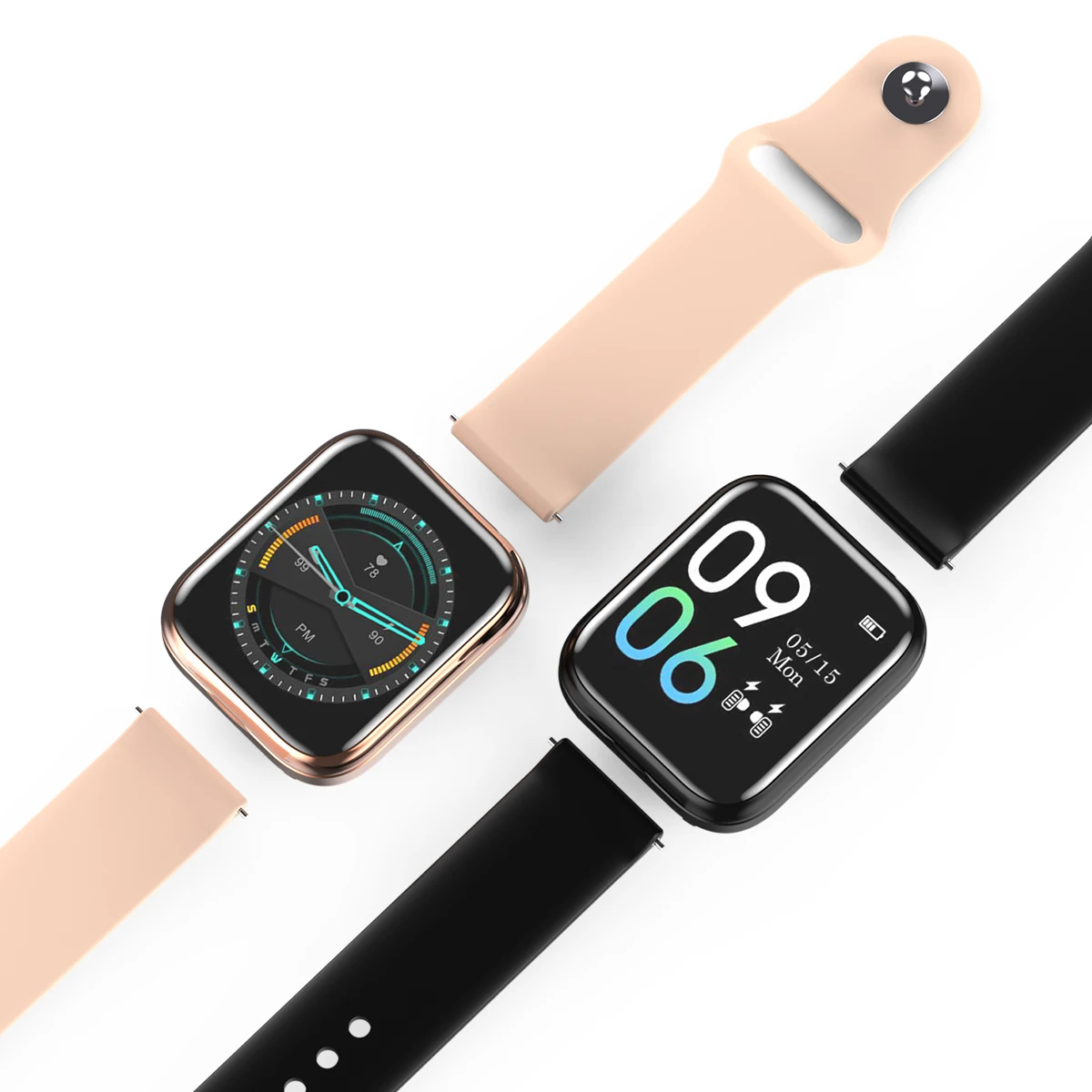 

New X5 Sport Tracker Handsfree Heart Rate 2 in 1 Smart Watch with Wireless Earphone