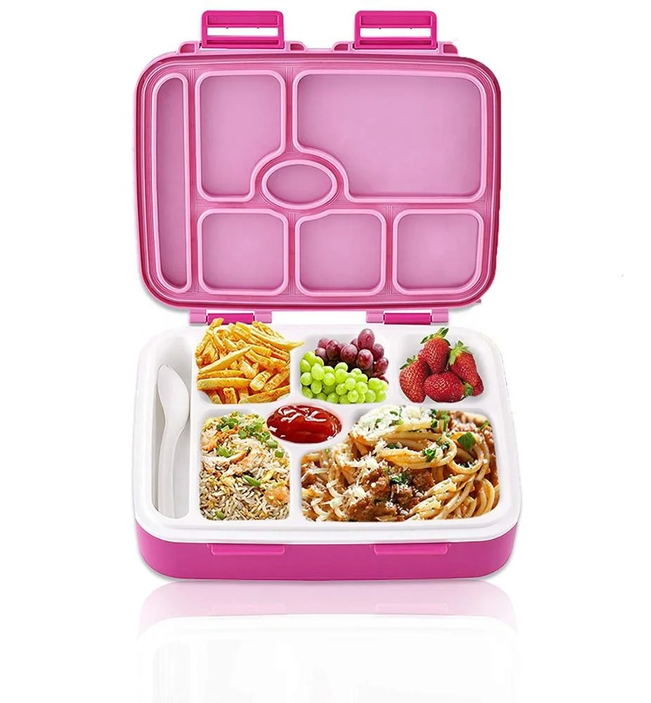 

LULA 1140ml 7 Compartment Bento Lunch Box Leakproof Bento Box