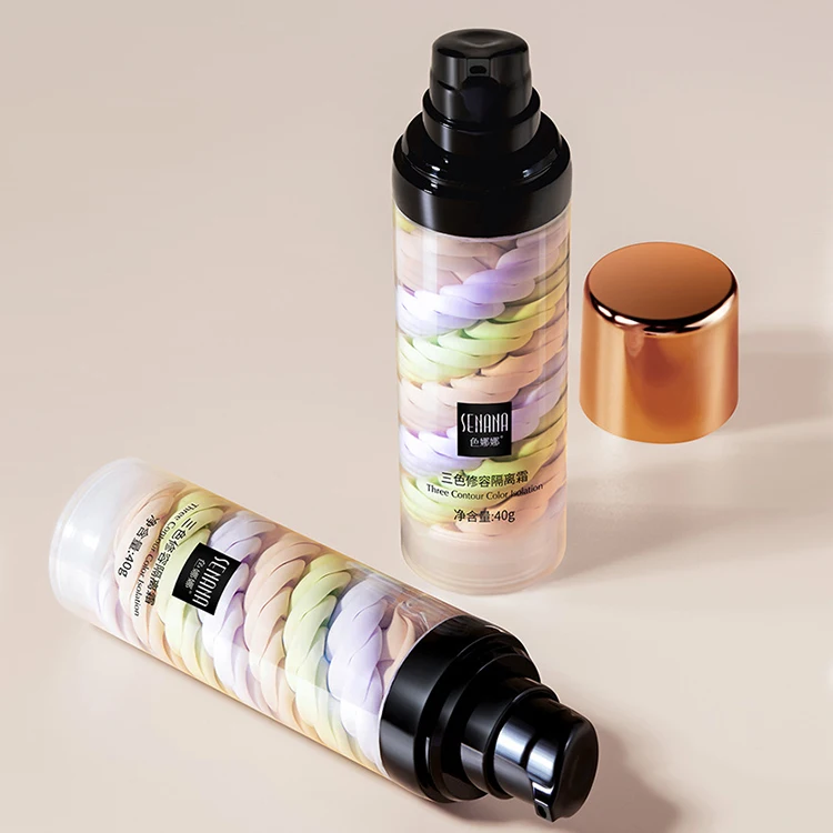 

OEM SENANA Three Colors Isolation waterproof foundation makeup base cream