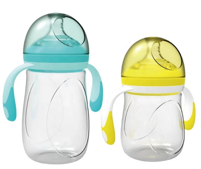 

Mikenda Glass bady feeding bottle Milk Feeding PP Wide Neck Baby Supplies Cartoon Print OEM/ODM Capacity Baby Feede