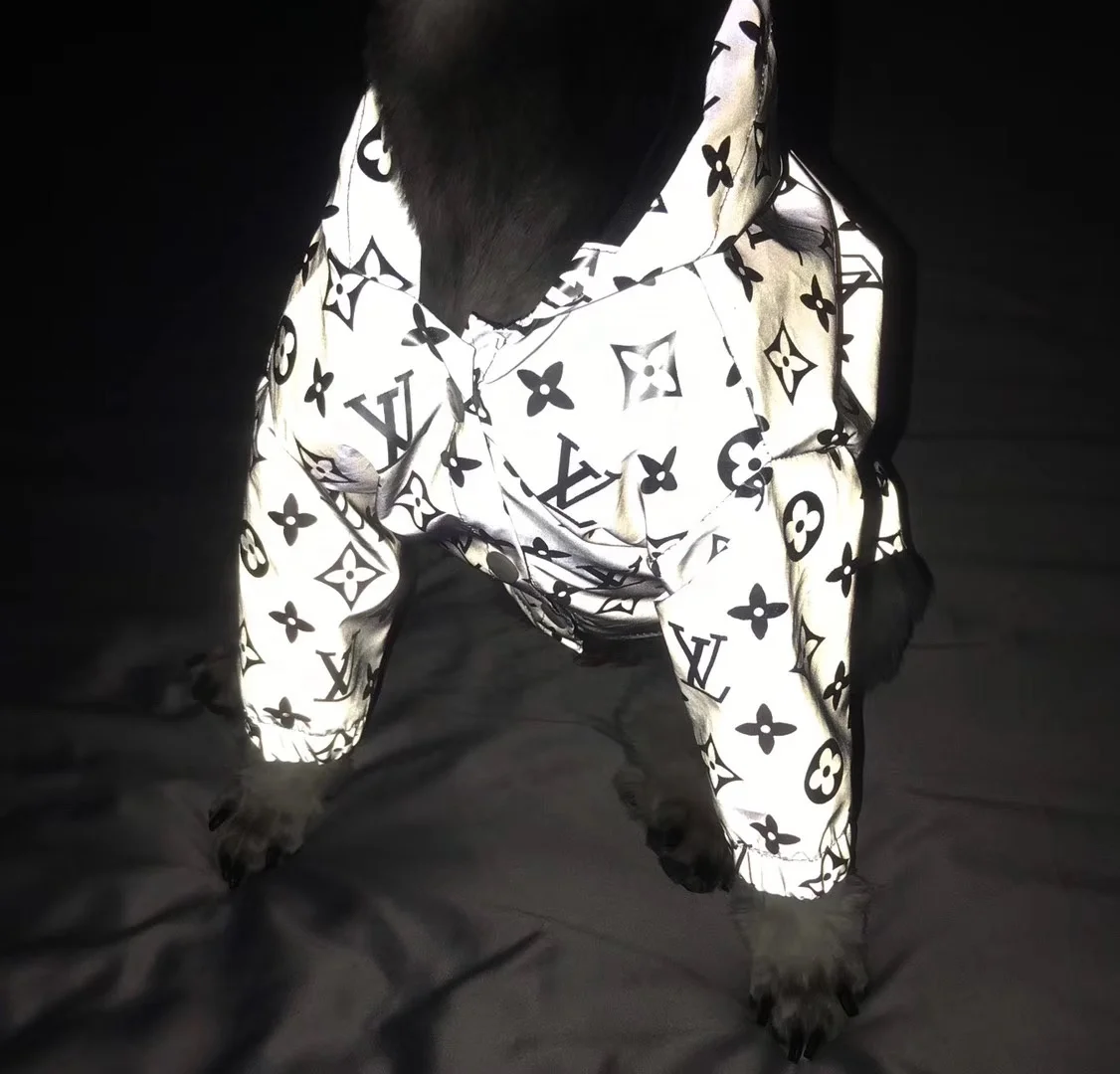 

Fashion brand pet jacket waterproof dog clothes coat