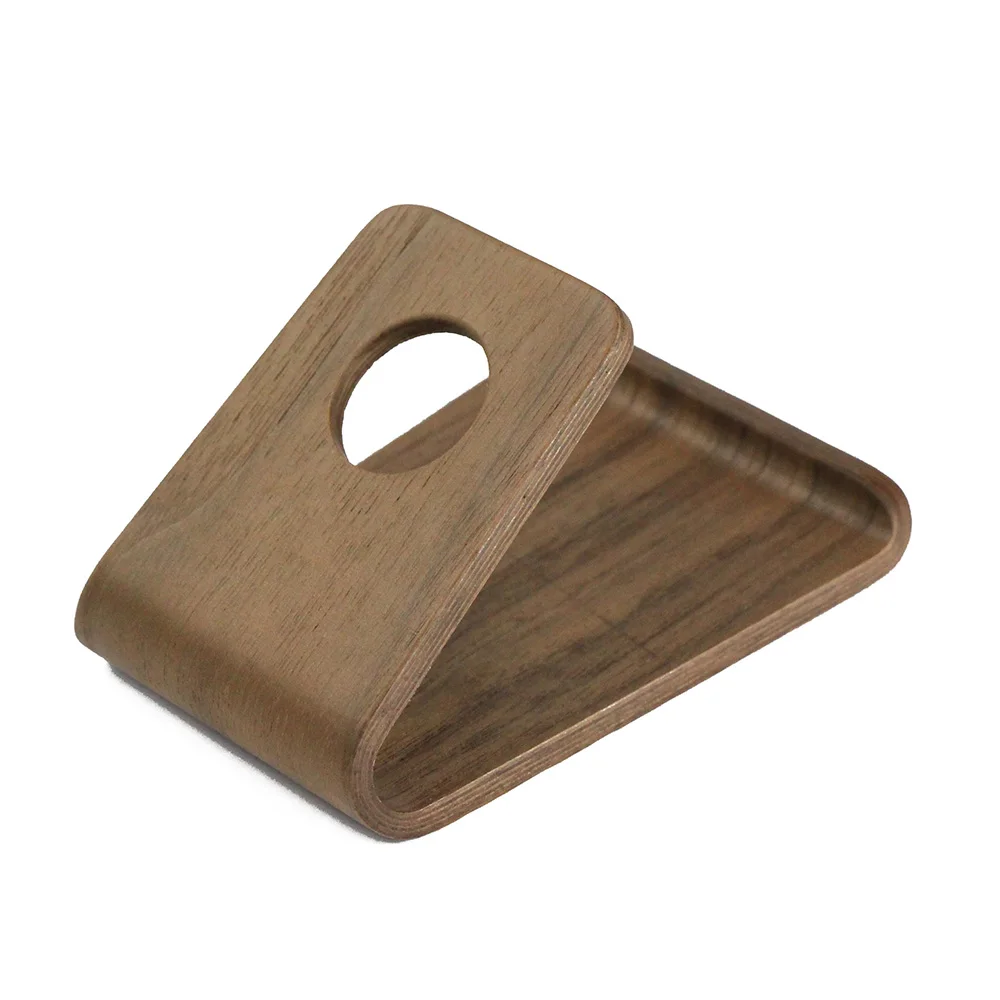 

Multifunctional Mobile Phone Stand Lazy Man Stand Mini Portable Phone Stand, Wood grain color