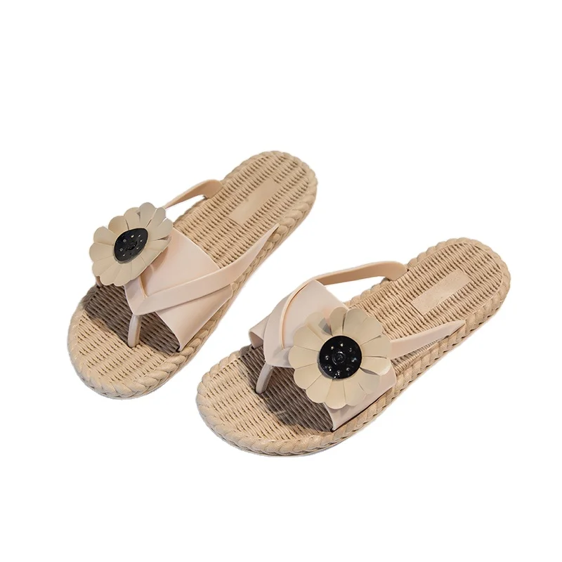

Summer Sandals Slipper Women Beach Indoor Outdoor Flip-flops Shoes Floral Shoes