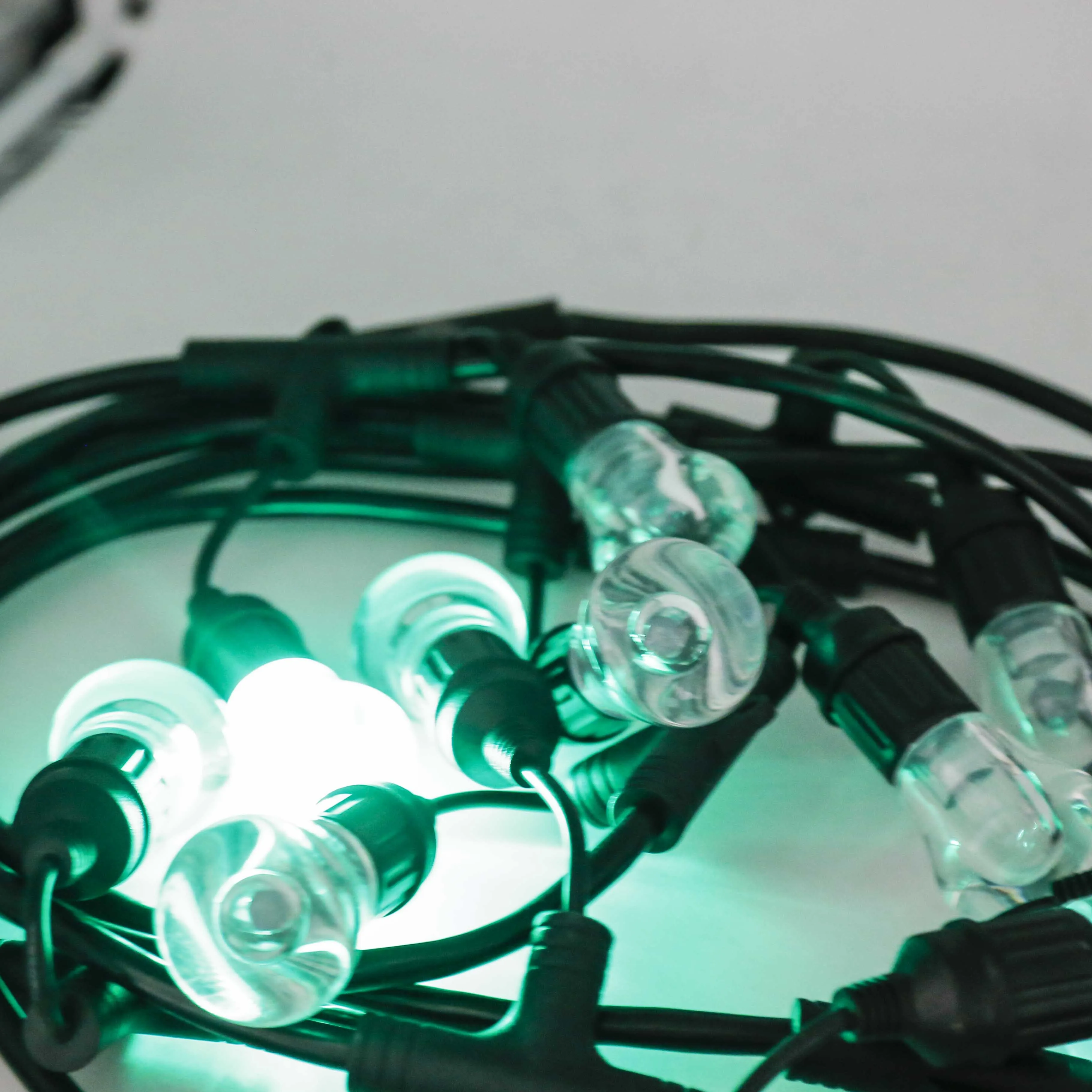 

SLT-141 SLT-140 black cord 5mm led warm white Christmas decorative light strings