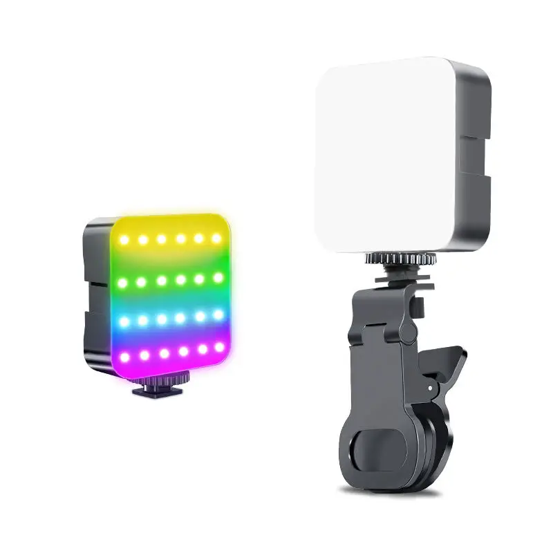 

Led Camera Light RGB 84pcs Photography Fill Lighting Portable Pocket Lights for Photo Video Vlog Conference