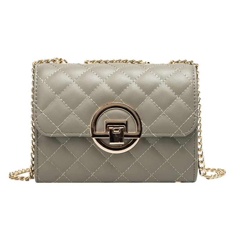 

Women's Fashion Messenger Style Chain Net Red Small Bag, Black