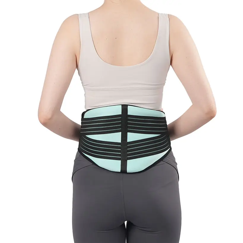 

2022 Hot Sale Cold & Hot Gel Bag Lumbar Back Brace for Waist Protective Support Brace