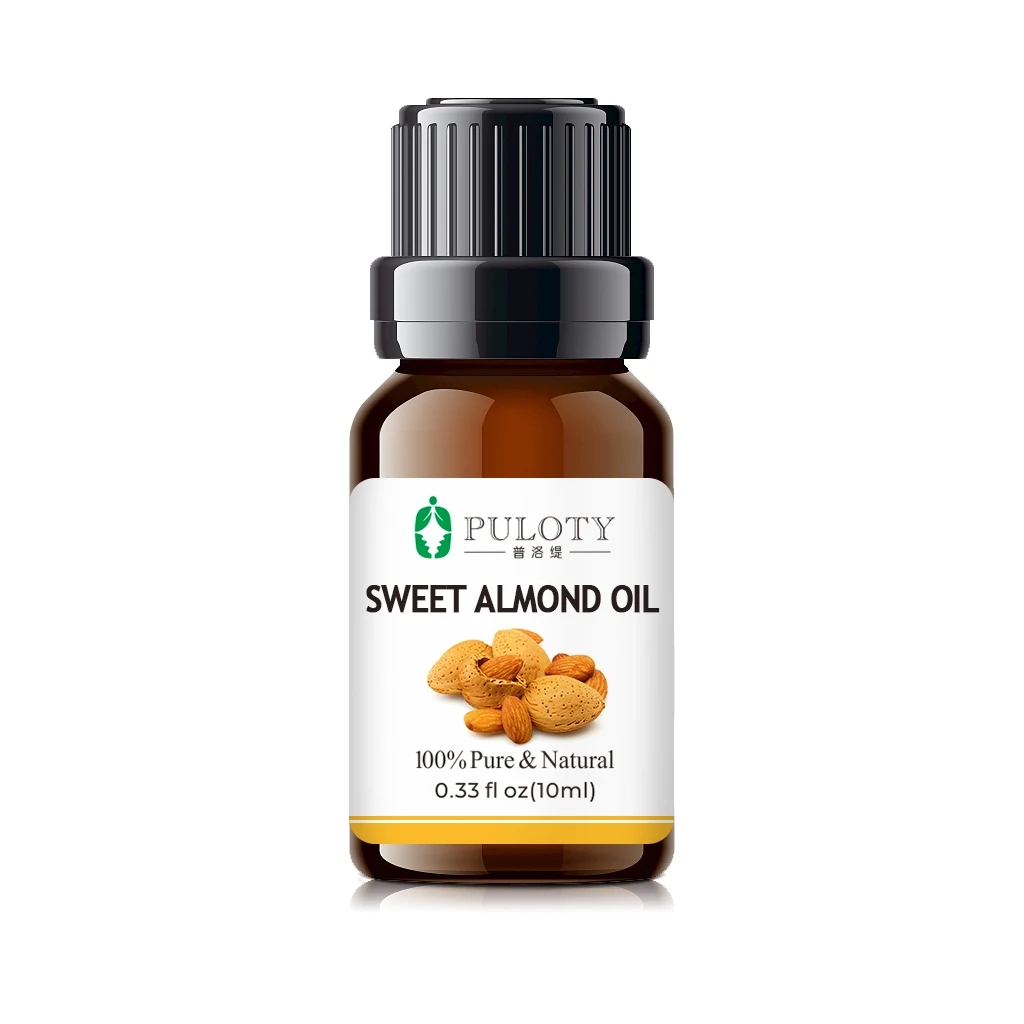 

carrier oil of sweet almond oil used for cosmetic, Light yellow to brown liquid