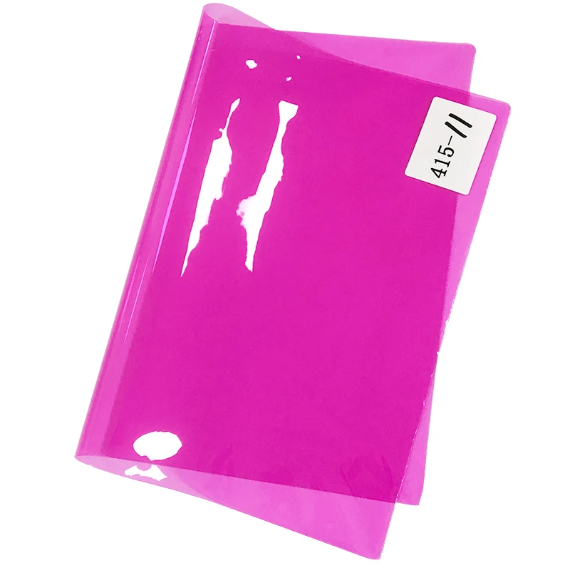 Color Transparent TPU for Making Shoes and Bags and Toys TPU Film
