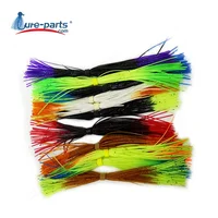 

firetip silicone jig skirts material,sea bass fishing lures skirts