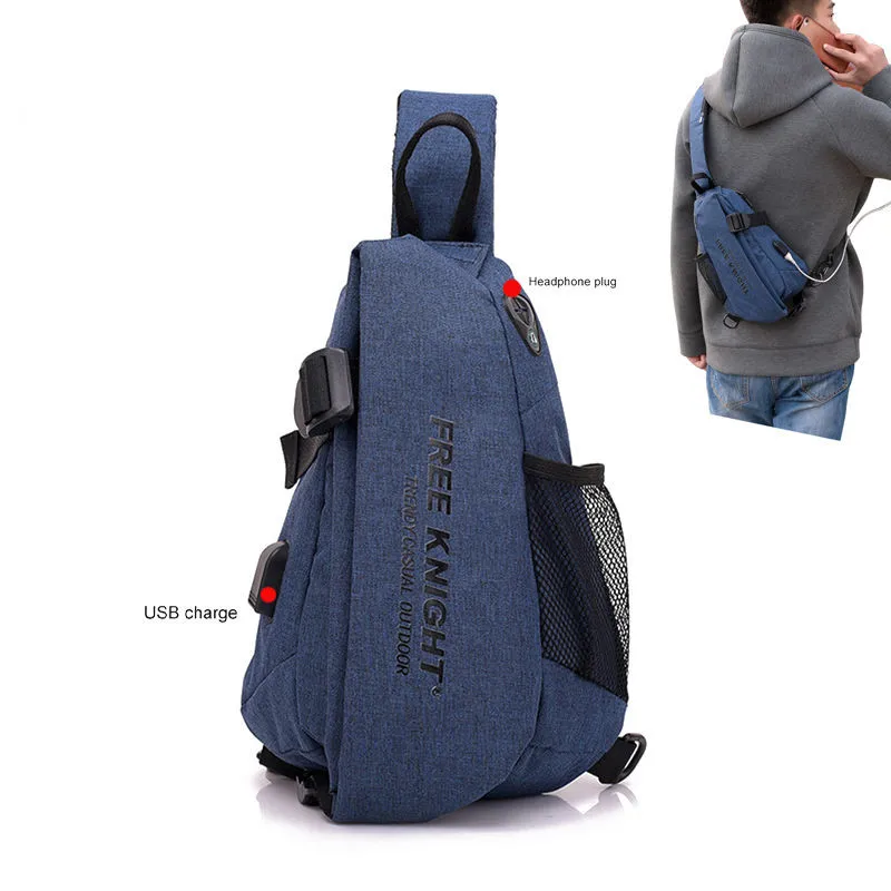

lightweight Sling Waterproof Sac Chest Bag Camping Hiking Shoulder Bags Gym Fitness Sports crossbody bag, Gray black army green wine red deep blue