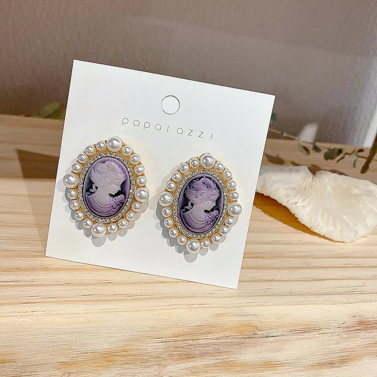 

2020 fashion beauty head studs pearl earring
