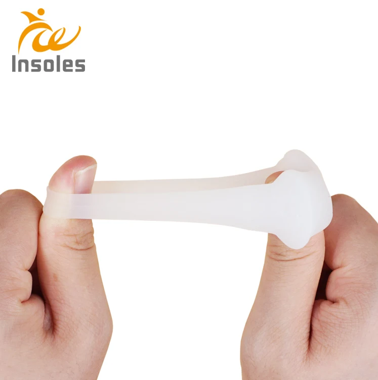 
Pack of 4 Toe Separators and Spreaders For Bunion, Overlapping Toes and Drift Pain Pads 