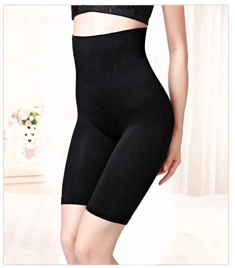 

Plus Size Underwear Slim Pants Women Seamless Bodyshaper Shapewear Pants High Waist Panties Butt Lifter Shaper Panties, Nude and black
