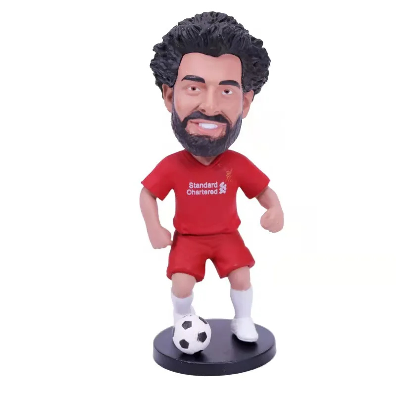 Football Action Figures Players Custom Mini Pvc Plastic Soccer Star