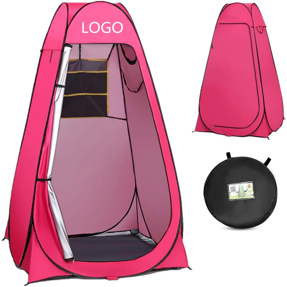 

UPF40+ Waterproof Pop Up Privacy Tent Shower Tent Portable Outdoor Camping Bathroom Toilet Tent Changing Dressing Room Privacy S, Customizable