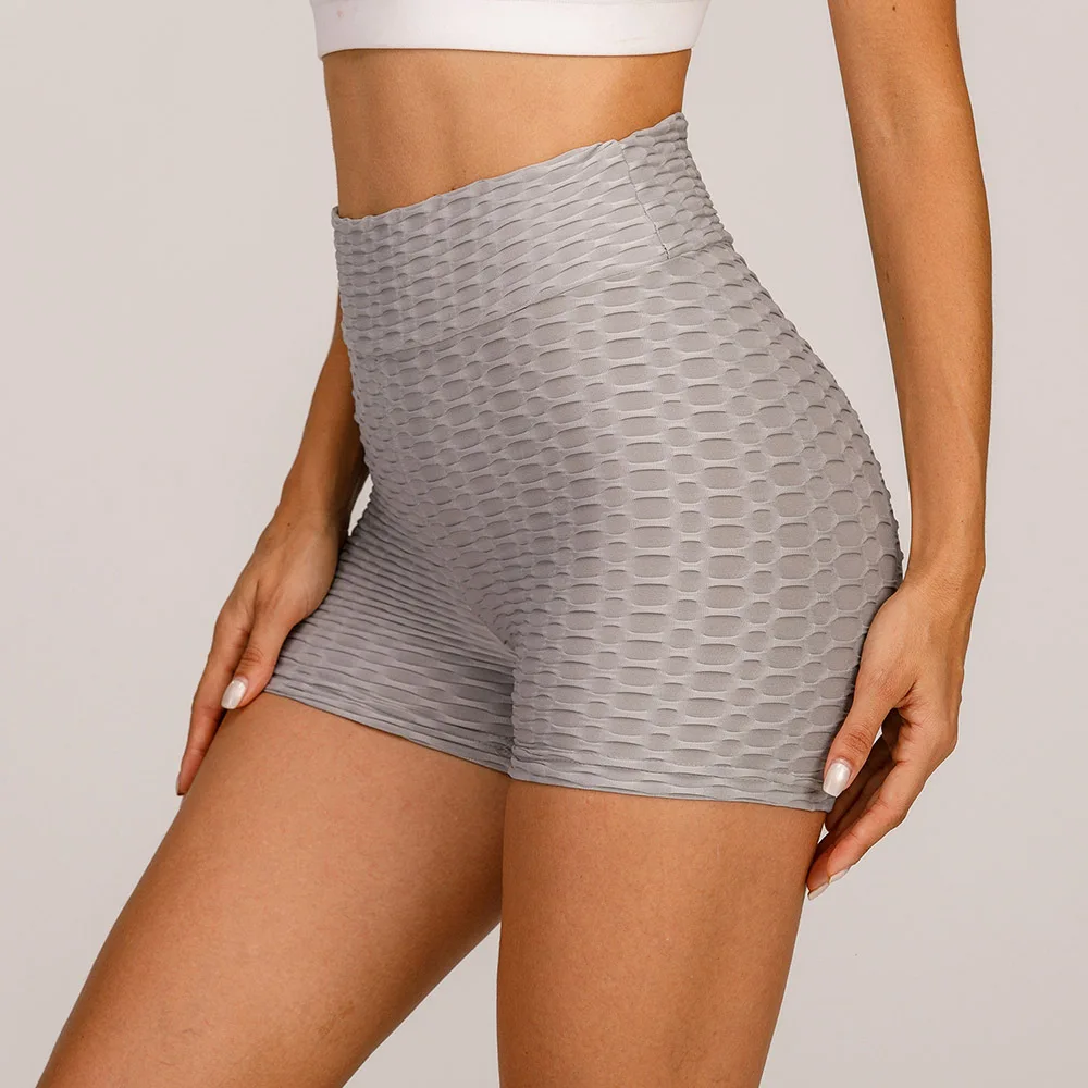

Sexy Push Up High Waist Shorts Women's Sporty Shorts Spandex Fitness Clothing For Ladies Workout Shorts, Black/green/pastel green