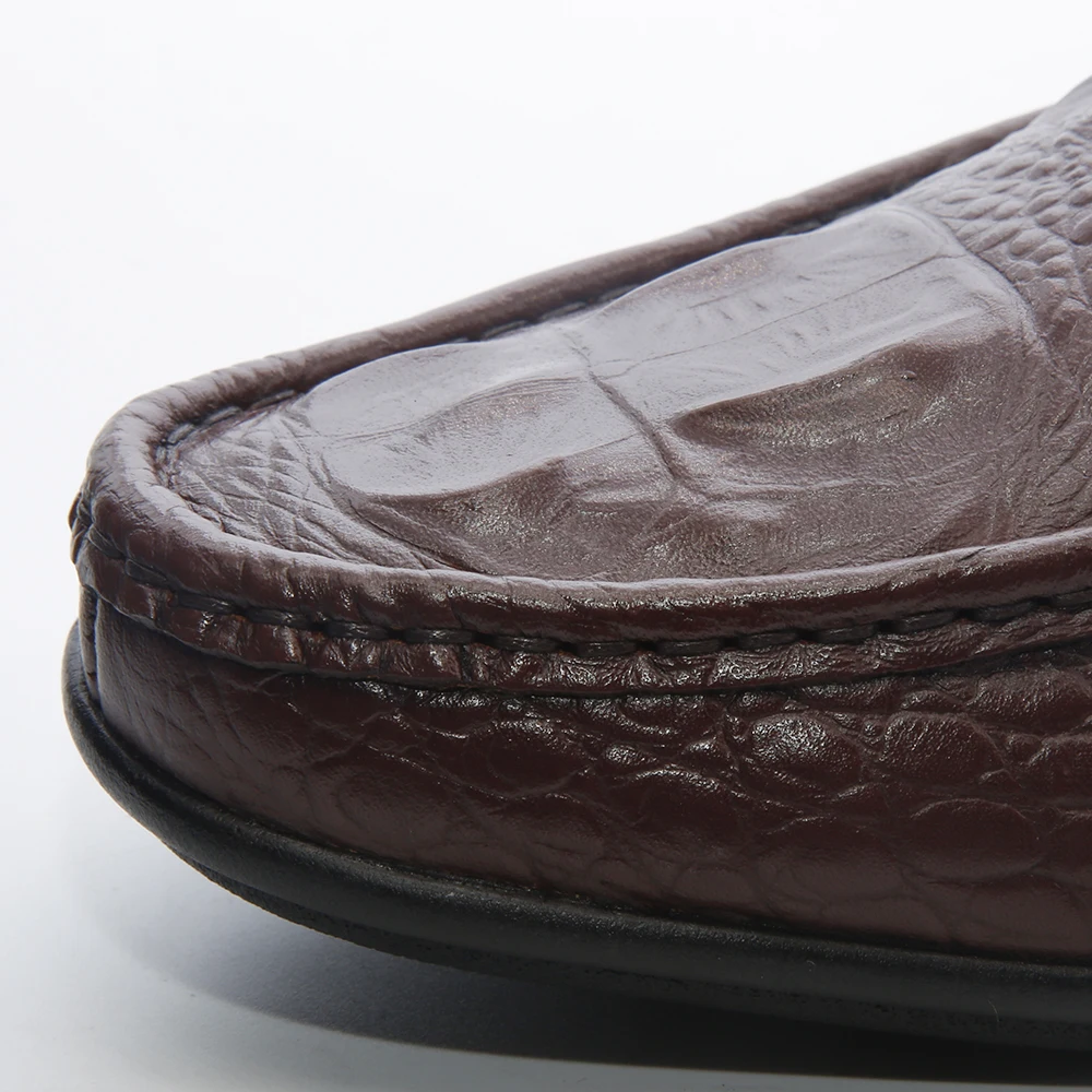 
Hot sale stock orginal leather simple design shoes for men 