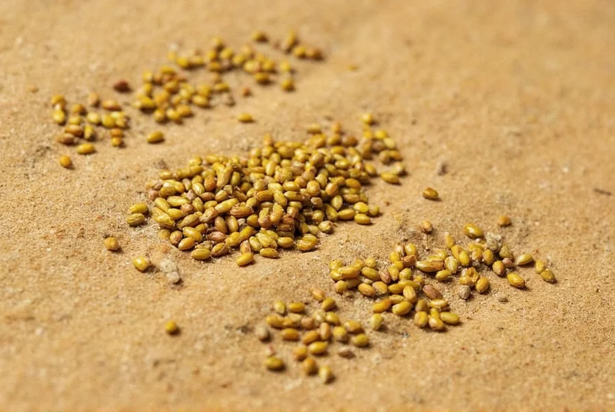 Alte Schriftrolle mit Senfkorn-Gleichnis und moderner Interpretation