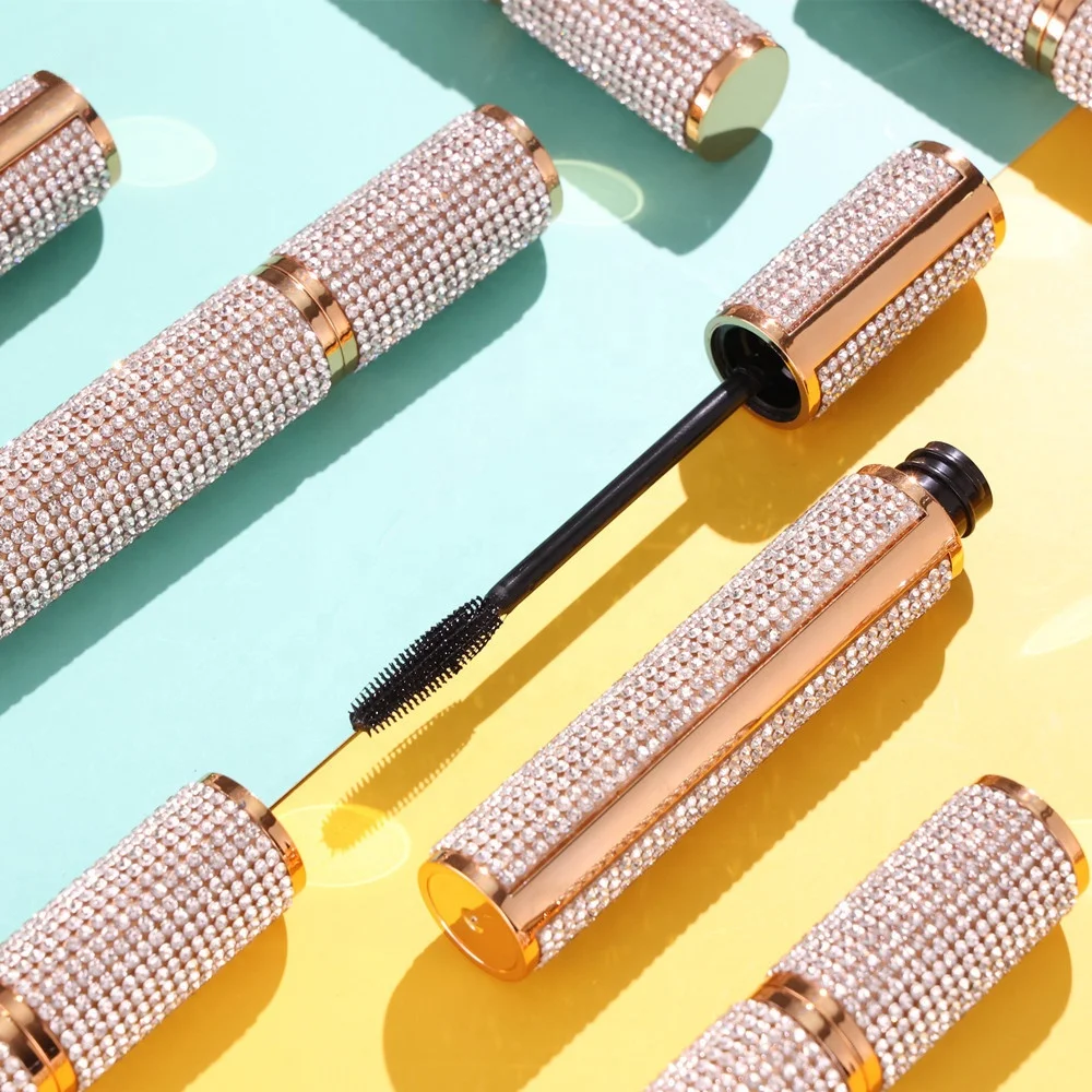 

Best selling golden diamond mascara and golden boxes waterproof mascara with low moq