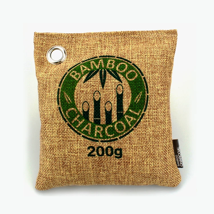 

200g Wholesale Activated Bamboo Charcoal Car Air Freshener Purifying Bag