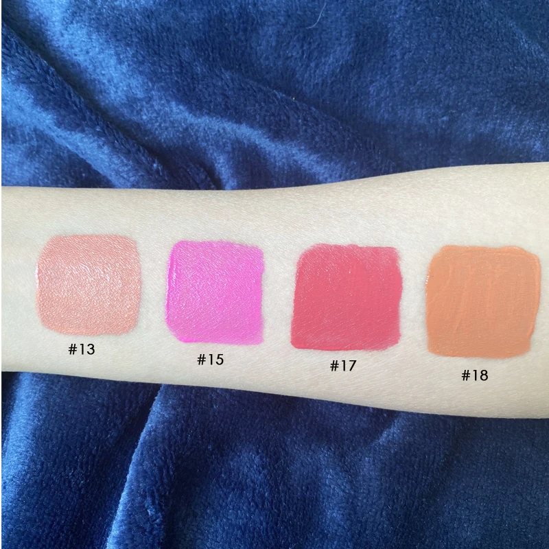 

Women makeup 18 colors summer waterproof custom logo liquid blush