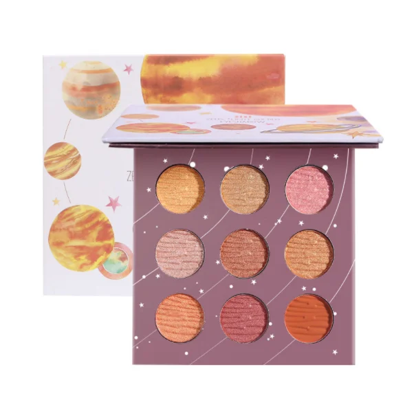

Cheap Price 9 Colors eye shadow palette for makeup, Custom color accepted