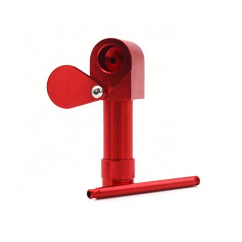 

Aluminum Alloys Detachable Smoking Pipe Jhcentury, Random