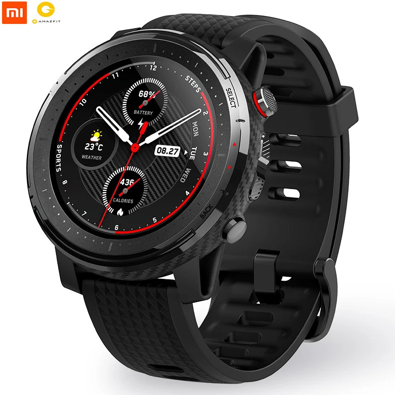 

New Amazfit Stratos 3 Smartwatch GPS 5ATM BT Music Dual Mode 14 Days Battery Smartwatch