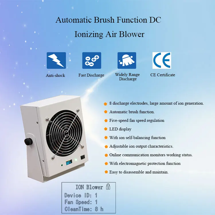  Mini Anti-stati eliminator Ionizing Air Blower industrial air ionizer