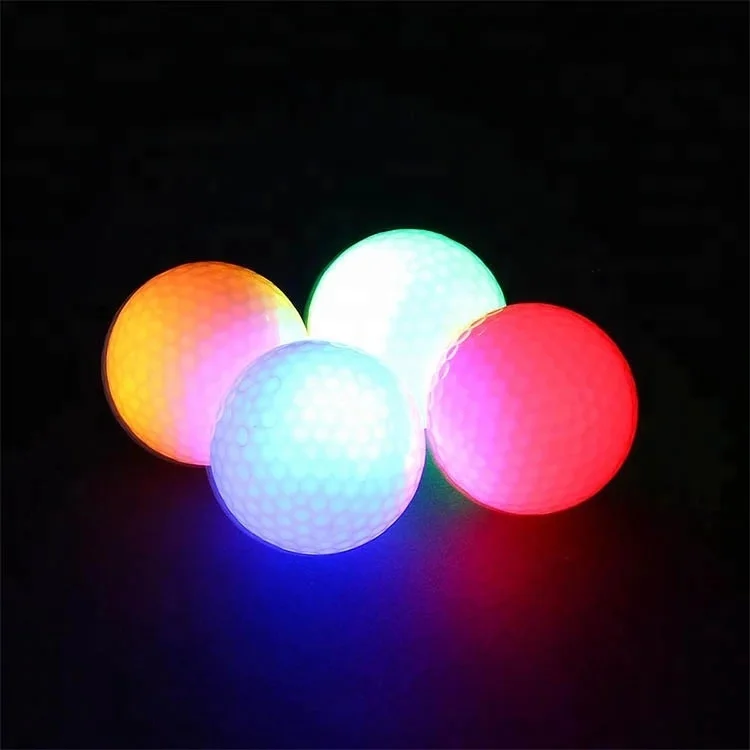 

Hot Sell Golf Balls Glow in The Dark Night Flyer Range Balls, Various