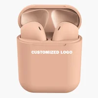 

2020 promotional i12tws bt5.0 headset sports i12tws wireless earphone in-ear true stereo sound quality wireless i12 tws with mic