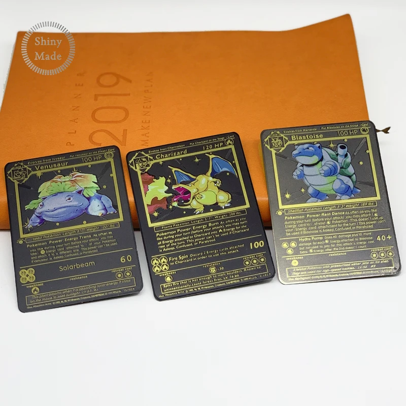 

Pokemon cards 1st edition black Charizard Blastoise Venusaur game