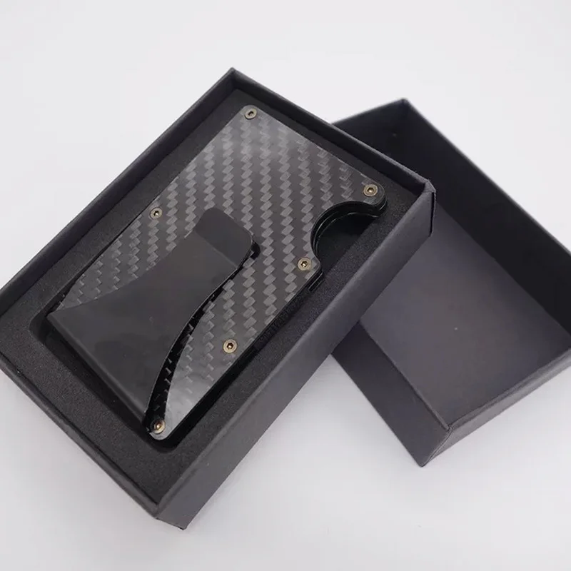 

Brand New Card Holder Aluminum With Carve Logo, Black, blue, yellow, pink, gray
