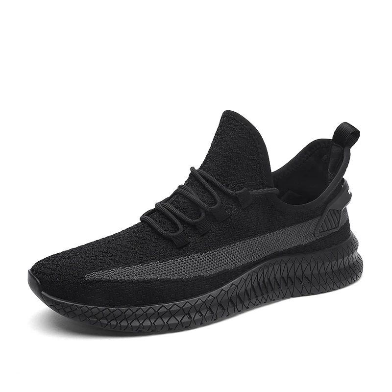 

Hot Sale Fashion Custom Pure Color Black Running Sport Shoes, Pure color or customized
