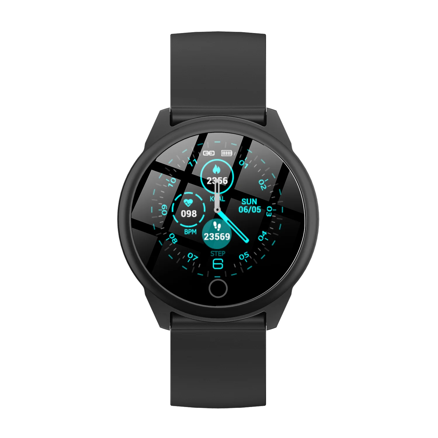 

Top sell blood pressure monitor smartwatch NFC body temperature bracelet H23S Touch Screen Alarm Clock Waterproof for ladies