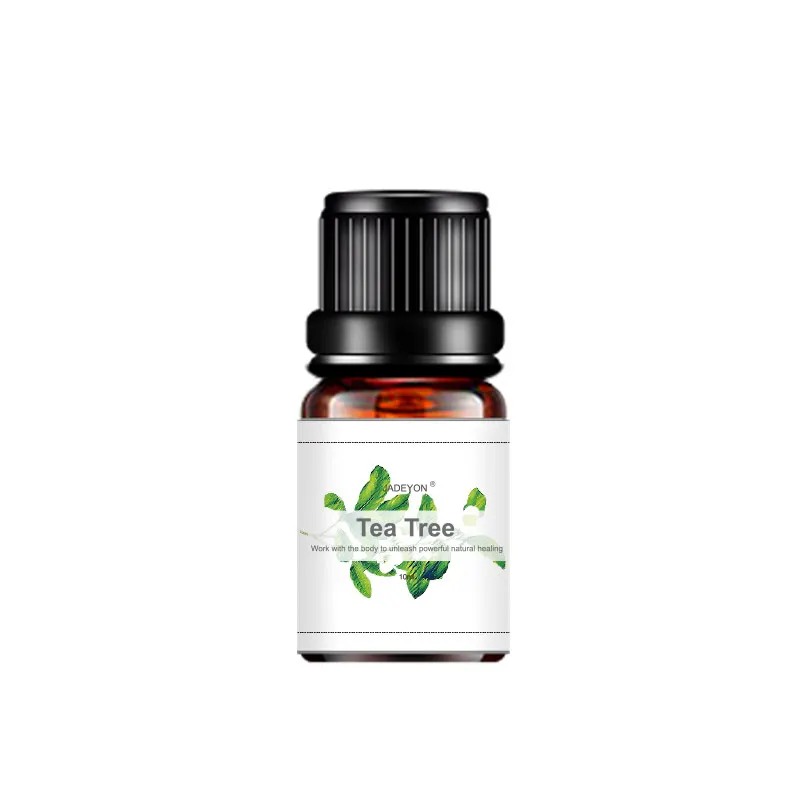 

Wholesale Factory Supply 100% Pure Natural 10ml Aromatherapy Essential Oil Face Body Massage Serum tea tree essential oil