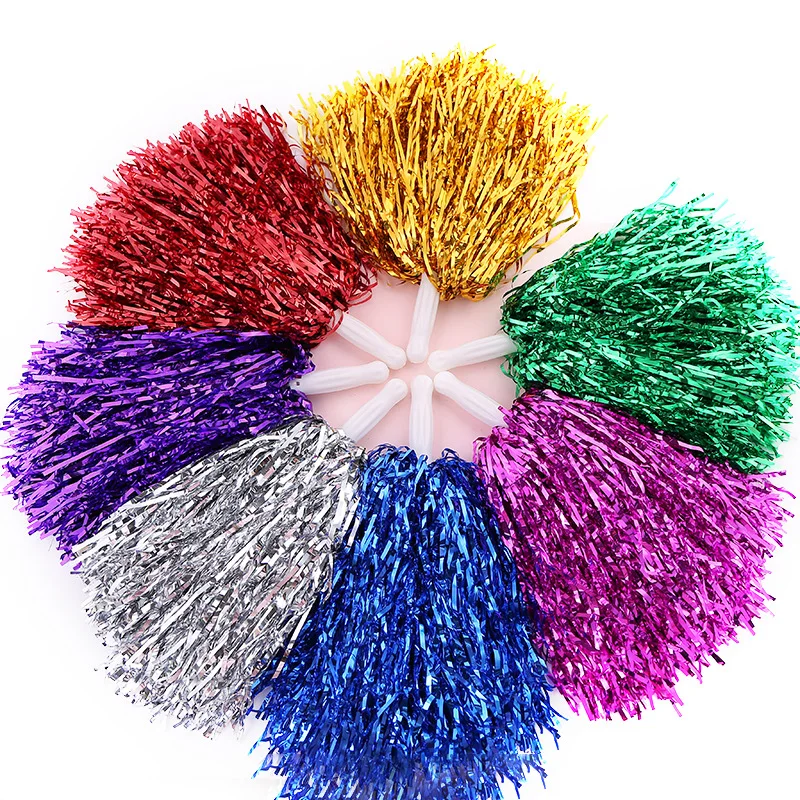 

Cheer Dance Sport Competition Cheerleading Pom Poms Flower Ball For For Football Basketball Match Pompon Children Use