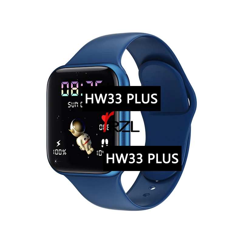 

Hot Selling HW 33 1.75 inch HW33PLUS Smartwtach Double Key Rotate Button Smart Watch HW33 PLUS, Colorful