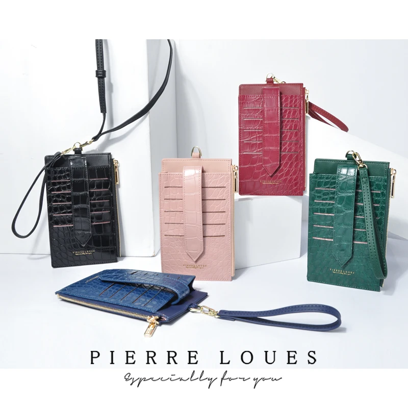 

Card Holder Bag Animal Texture Phone Bag Neck Card Sling Bag, Multi colour