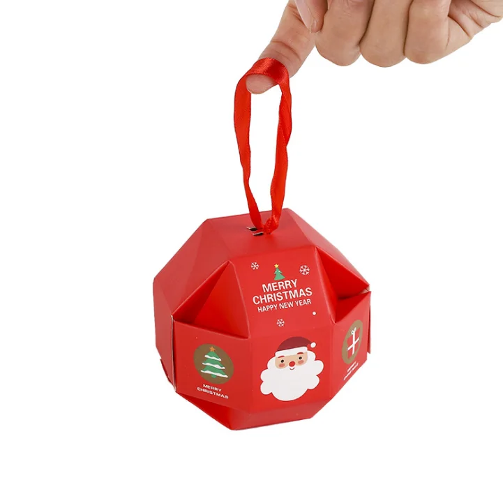 

Hot Selling Wholesale Christmas Paper Gift Box Chocolate Candy Packaging Box