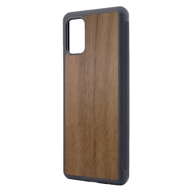 

Best selling hybrid real wood tpu pc blank shell for Samsung A81 wooden cell phone accessories case for Samsung Note 10 Lite